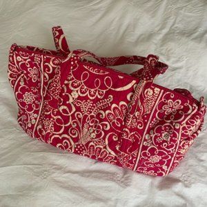 Vera Bradley Twirly Bird Mini Duffle Bag